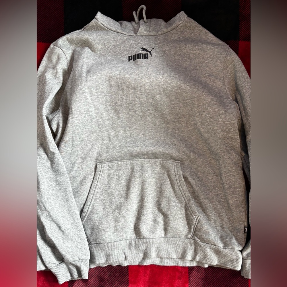 Puma Men's Gray Sweatshirt